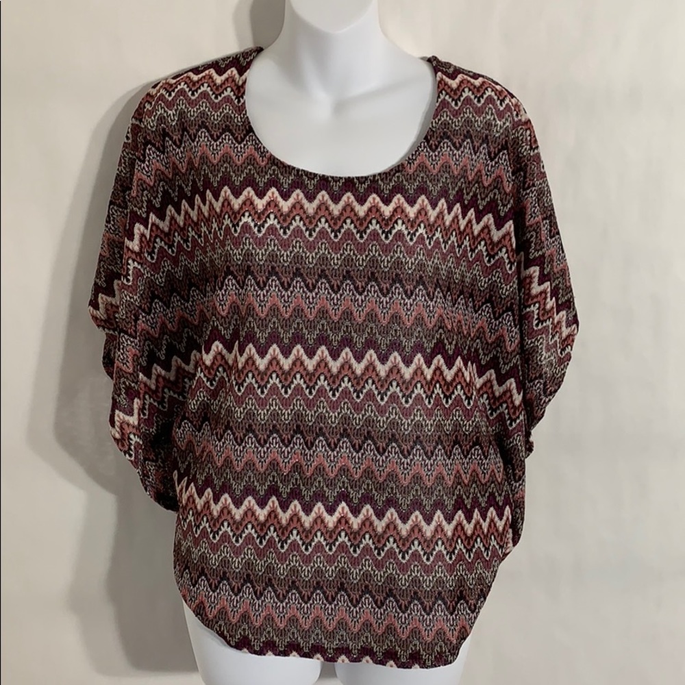 Charlotte Russe Business Casual Pancho Blouse !